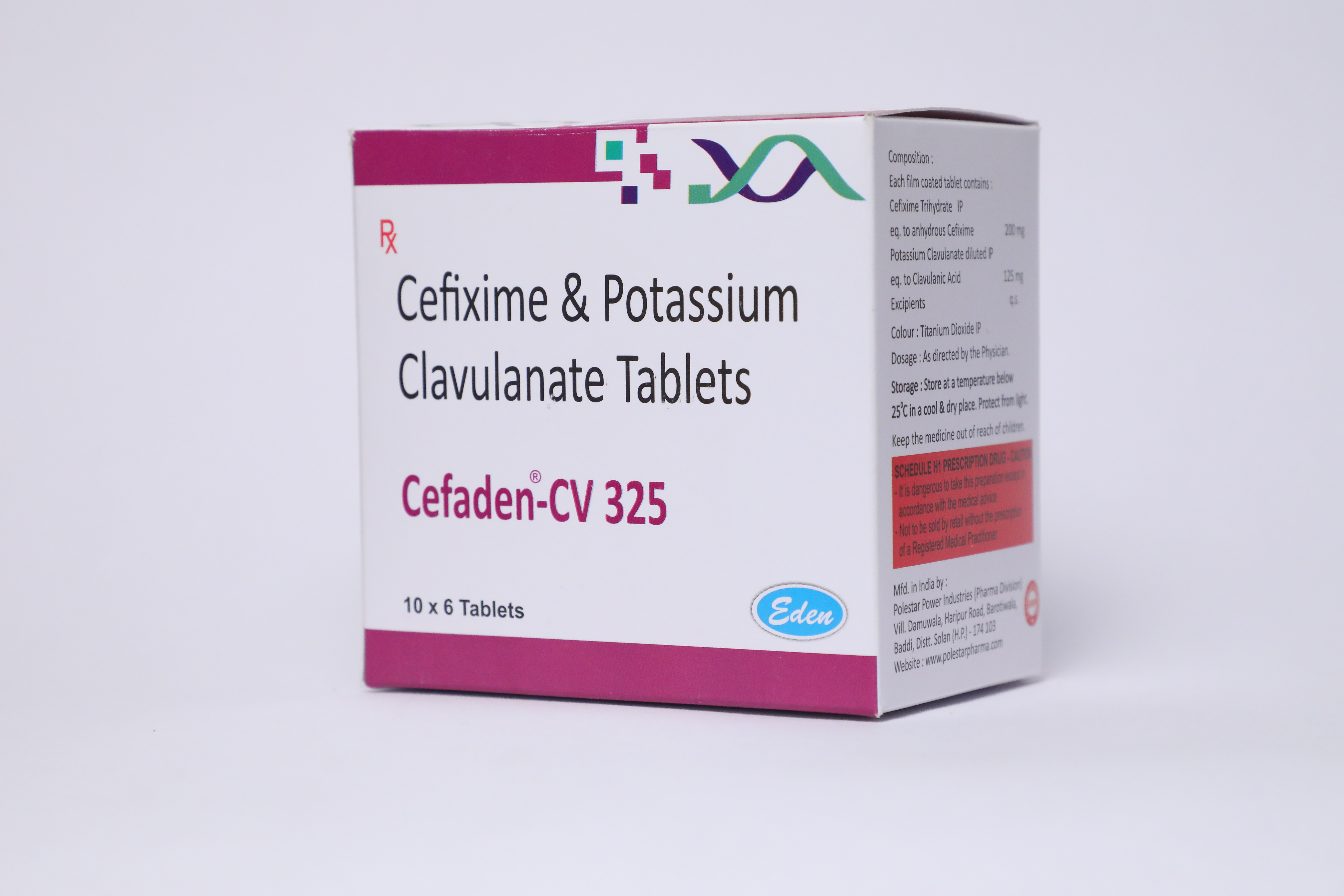 CEFADEN CV 325 TABS